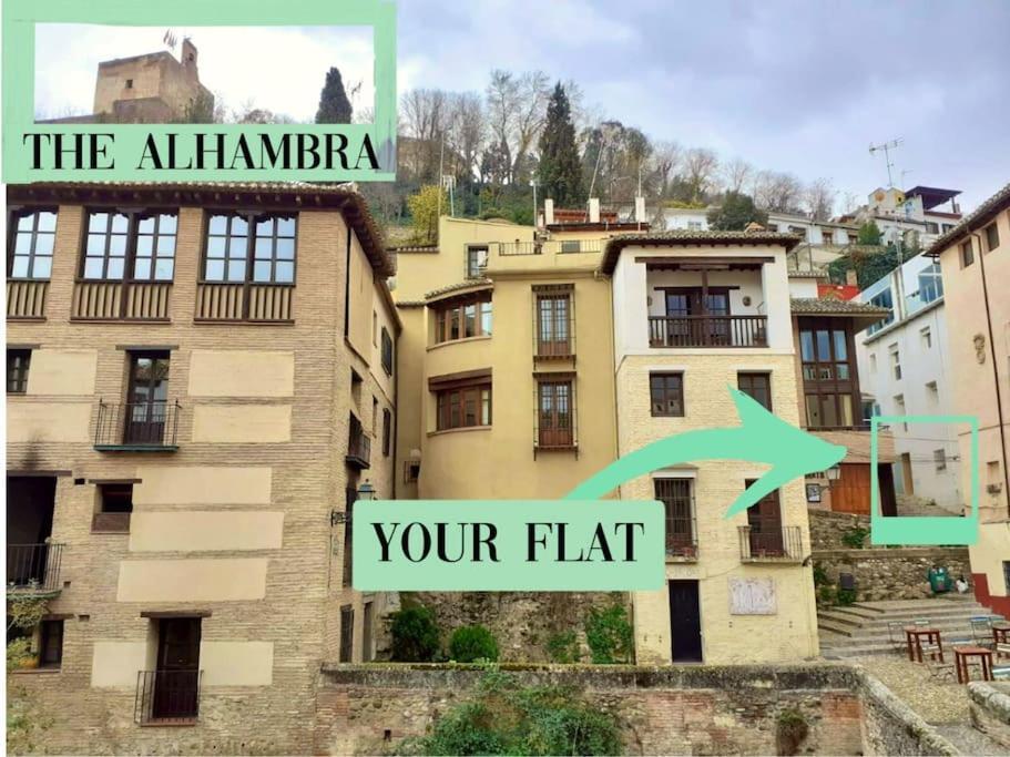 גרנדה Cosy Apartment / Literally At The Foot Of Alhambra מראה חיצוני תמונה